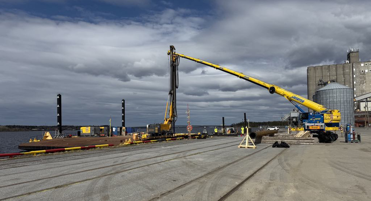 Fartyg som hamnar i land